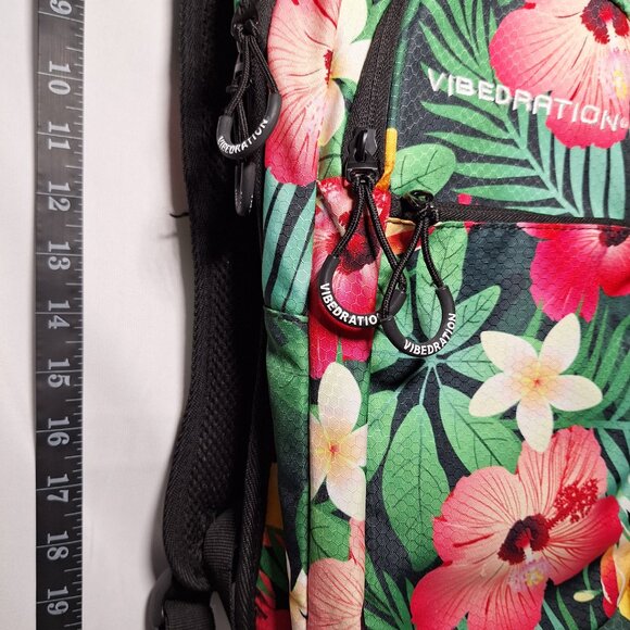 Vibedration Hydration Backpack w/o bladder - Tropical - Used main image 9